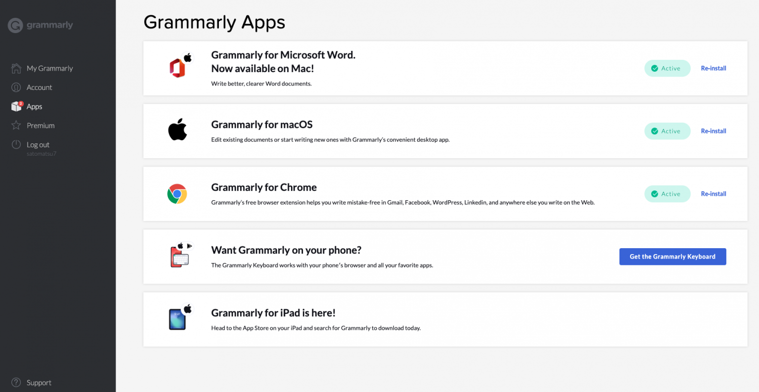 download grammarly for safari